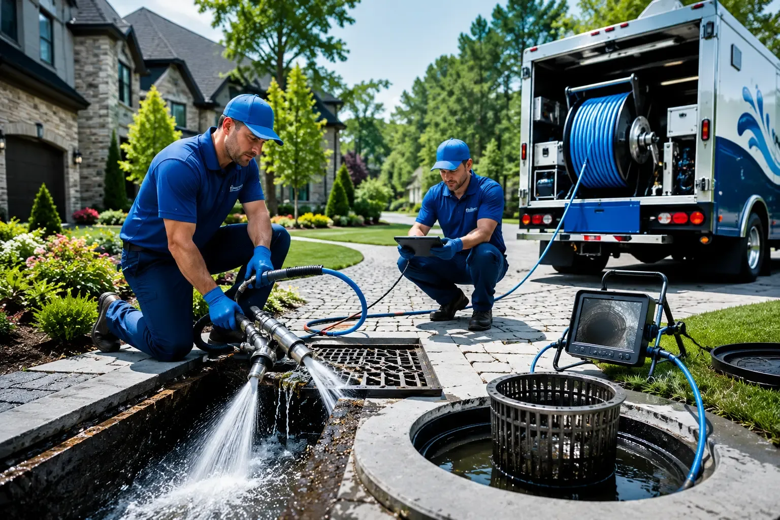 Local outdoor drain cleaning professionals in Lisbon, OH